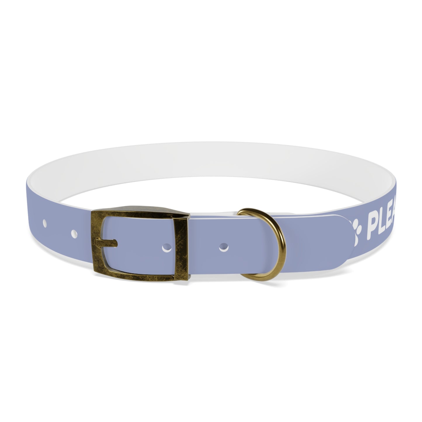 The "Please Don't Pick Me Up" Dog Collar