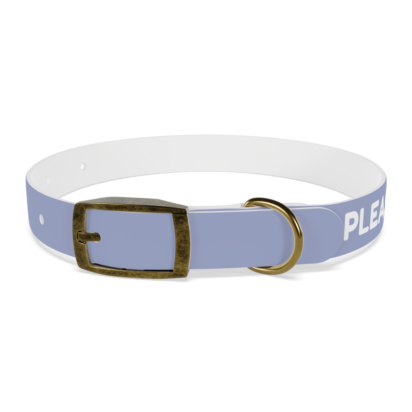 The "Please Don't Pick Me Up" Dog Collar