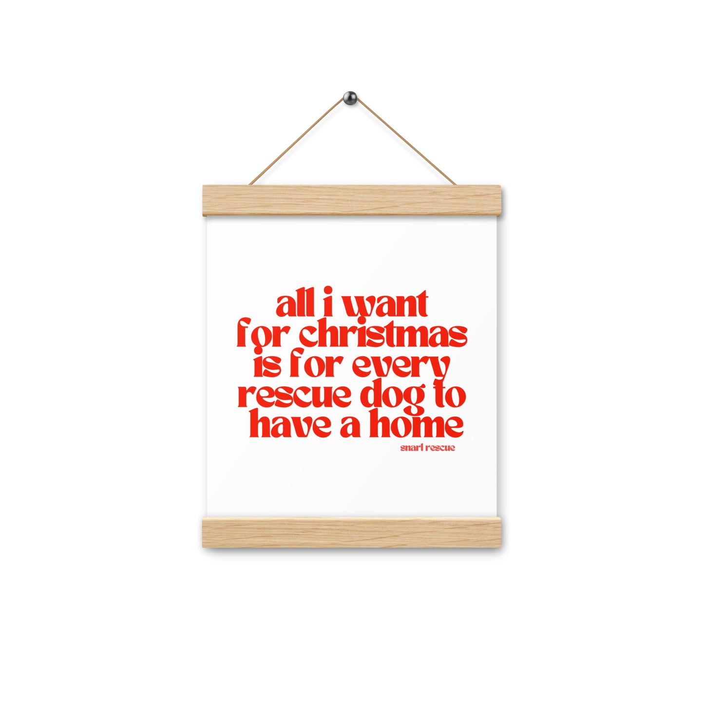 The "All I Want for Christmas" Poster
