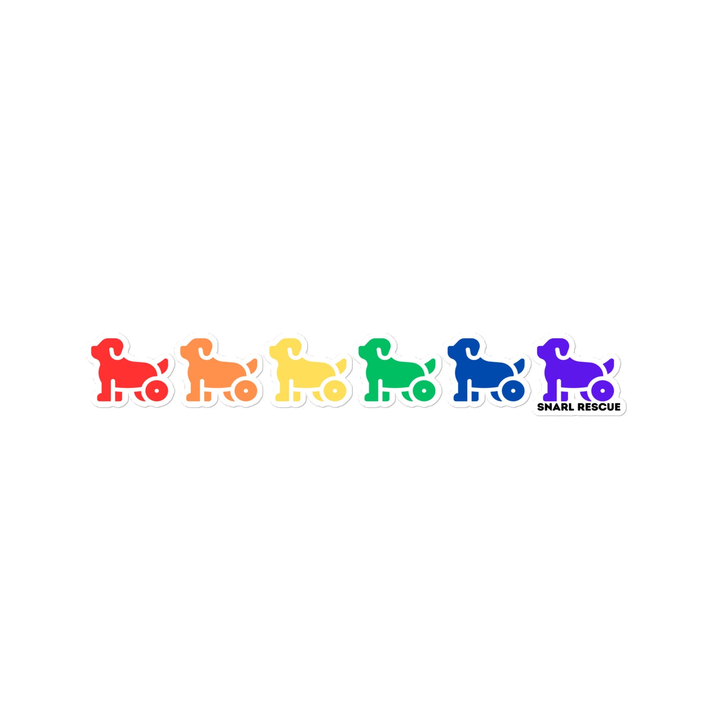 The SNARL Pride Sticker