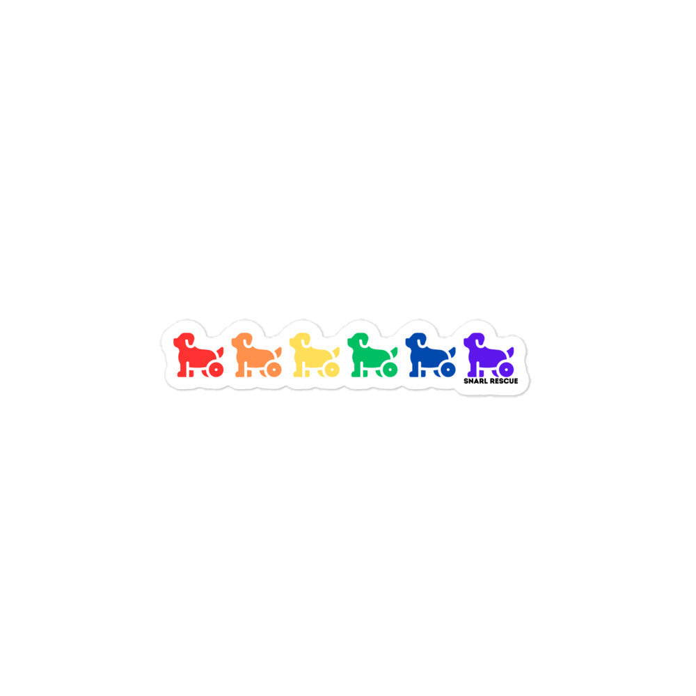 The SNARL Pride Sticker