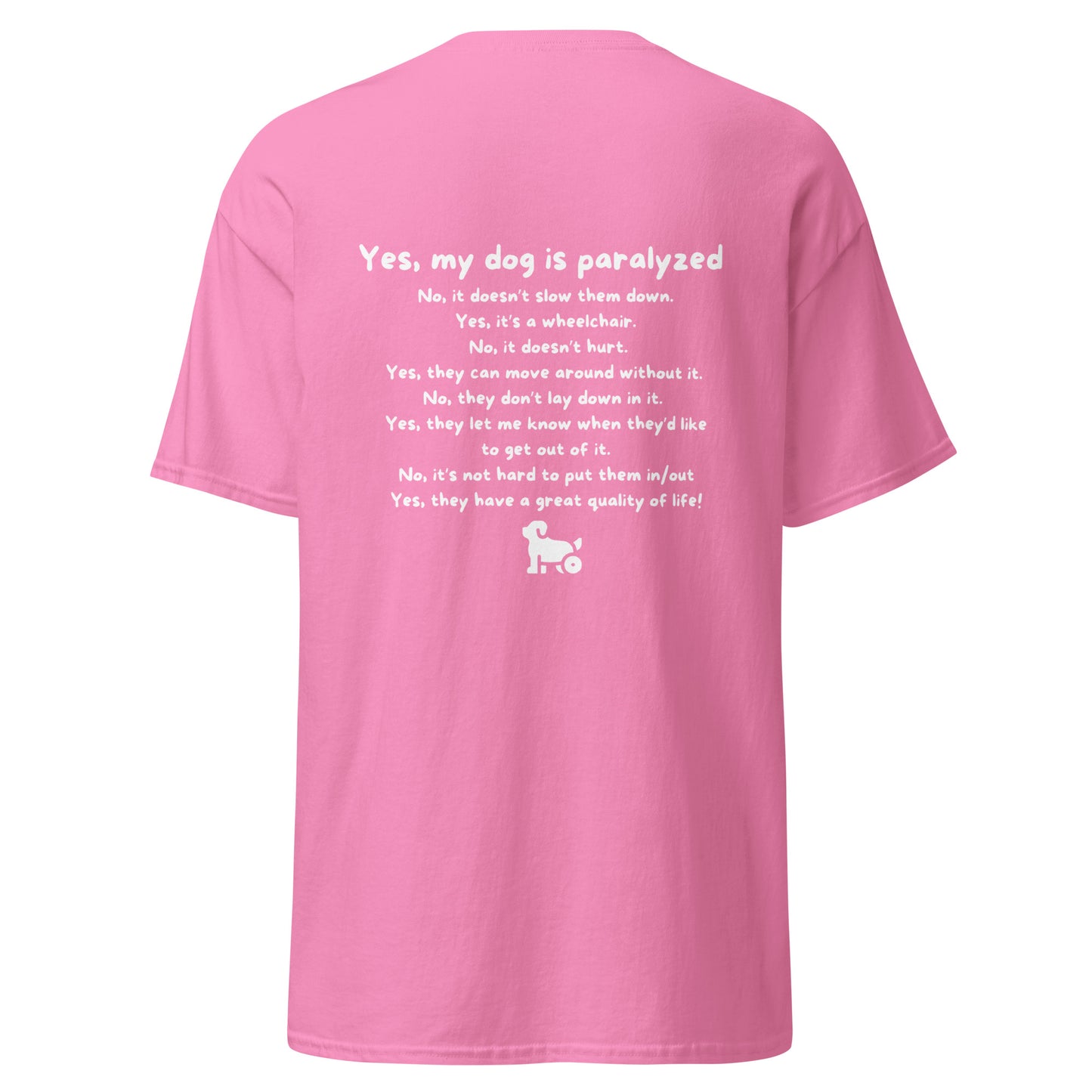 The Para Pup FAQ Tee