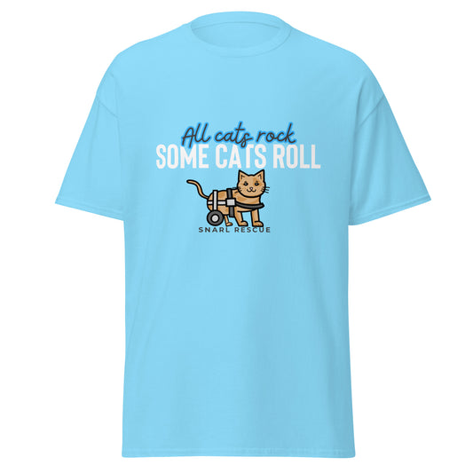 The "All Cats Rock, Some Cats Roll" Tee