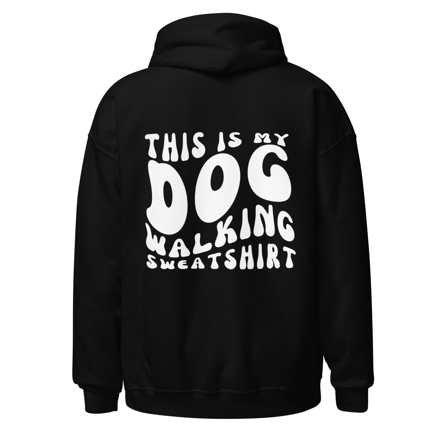 The Dog Walking Hoodie *no flowers*