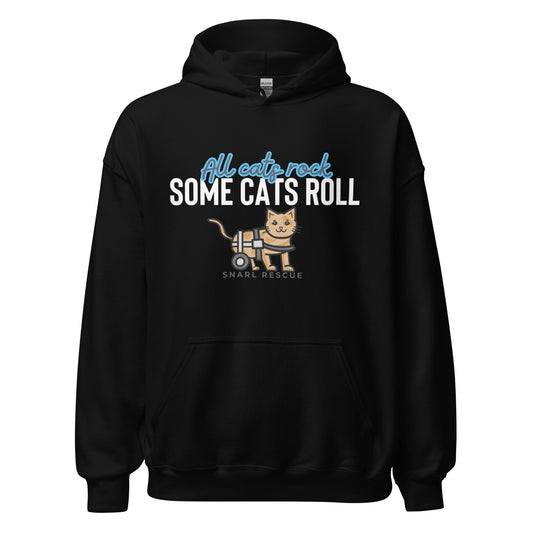 The "All Cats Rock, Some Cats Roll" Hoodie