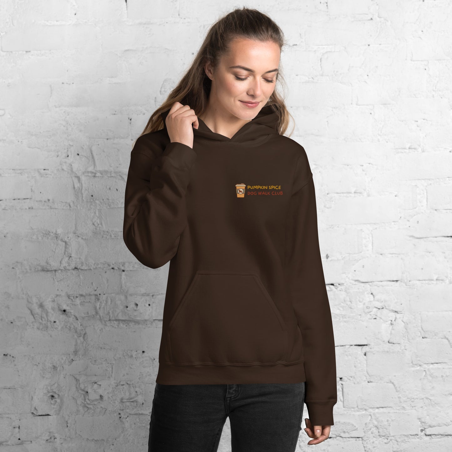 The Pumpkin Spice Dog Walk Club Hoodie