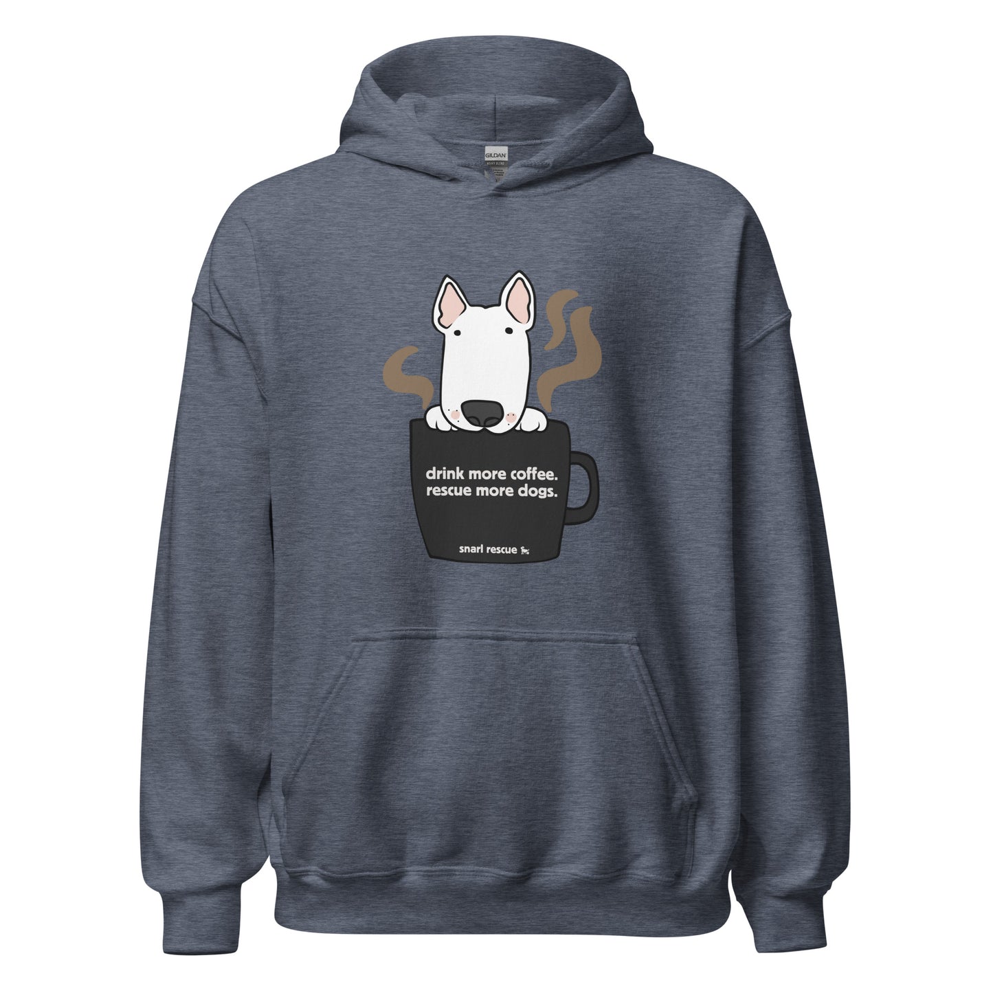 The More Coffee, More Rescue Dogs Hoodie