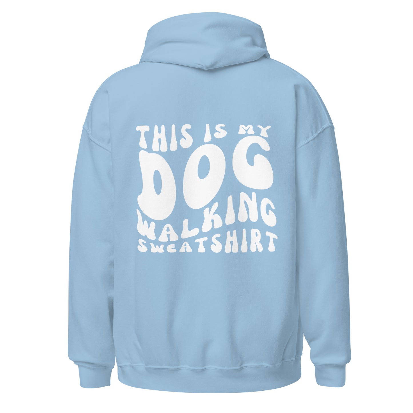 The Dog Walking Hoodie *no flowers*