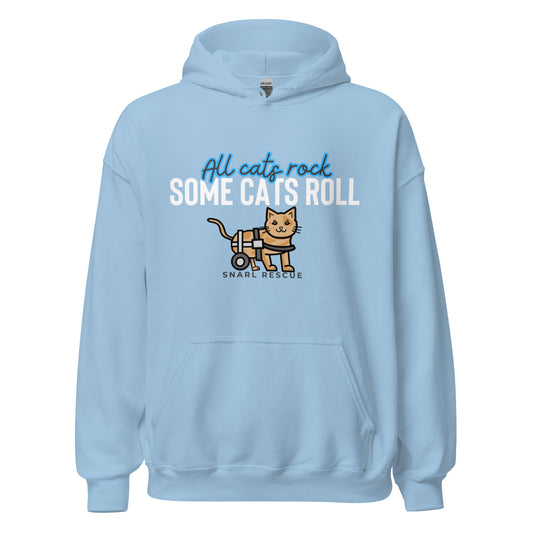 The "All Cats Rock, Some Cats Roll" Hoodie