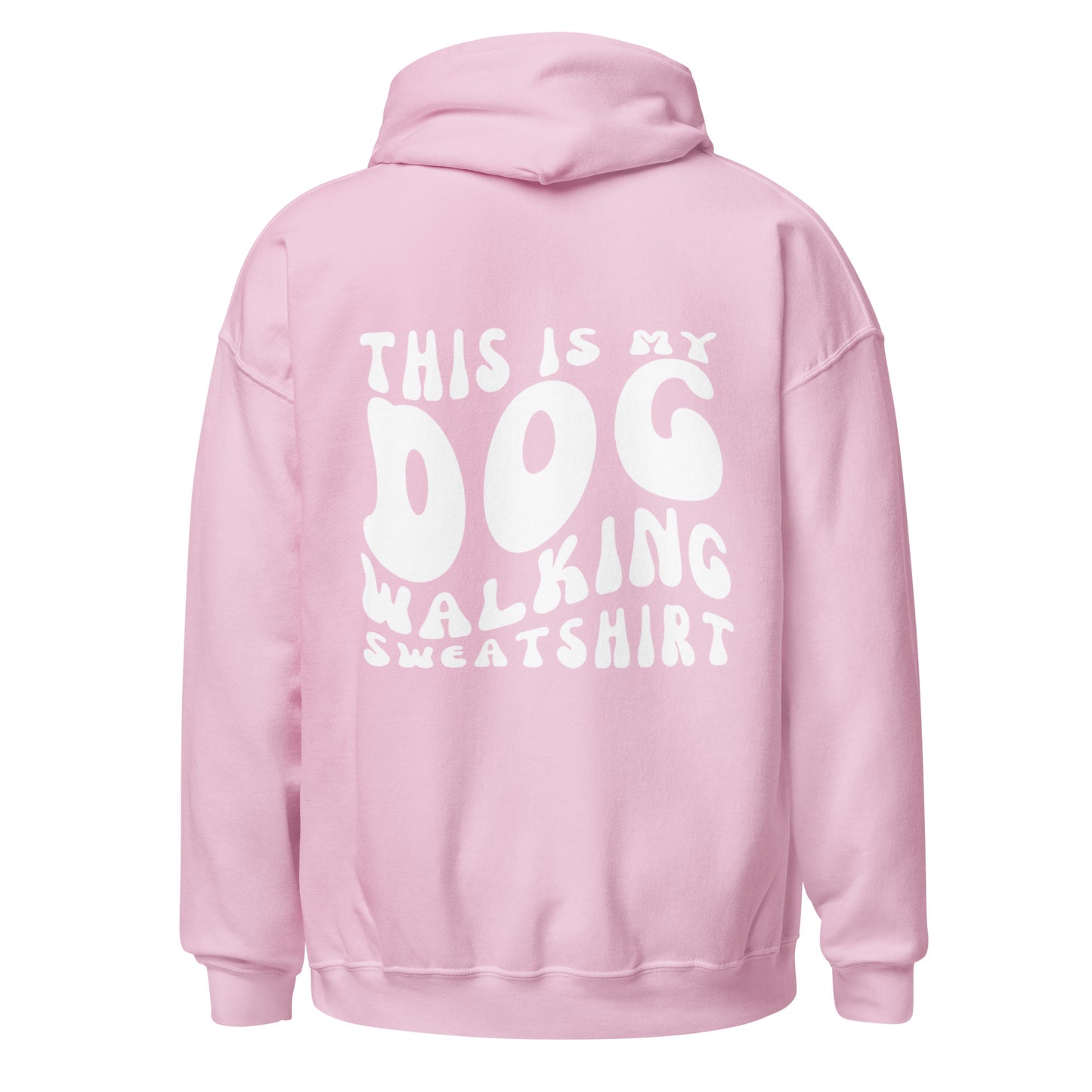 The Dog Walking Hoodie *no flowers*