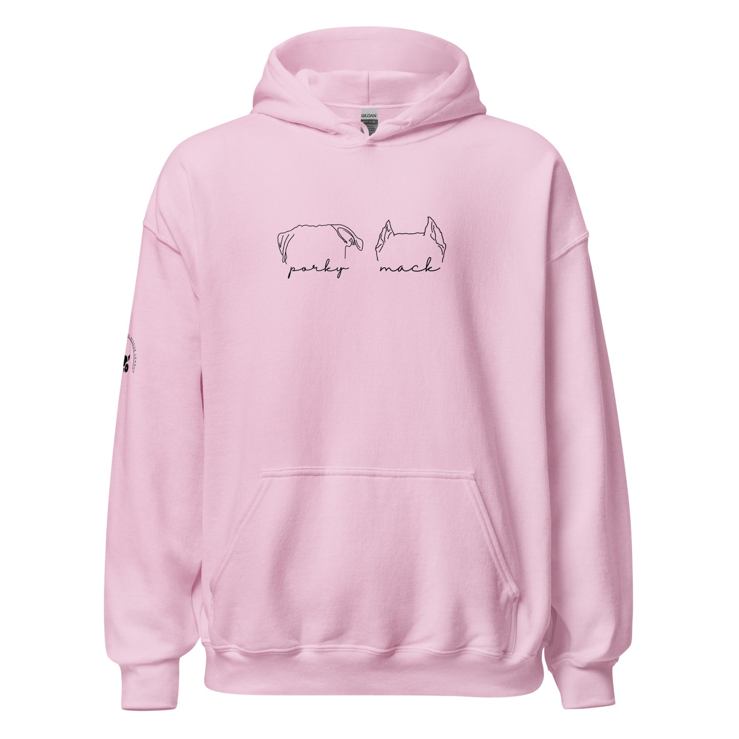 The Custom Ears Hoodie - With your dogs!