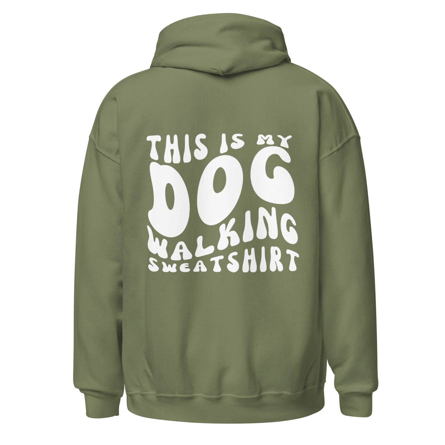 The Dog Walking Hoodie *no flowers*