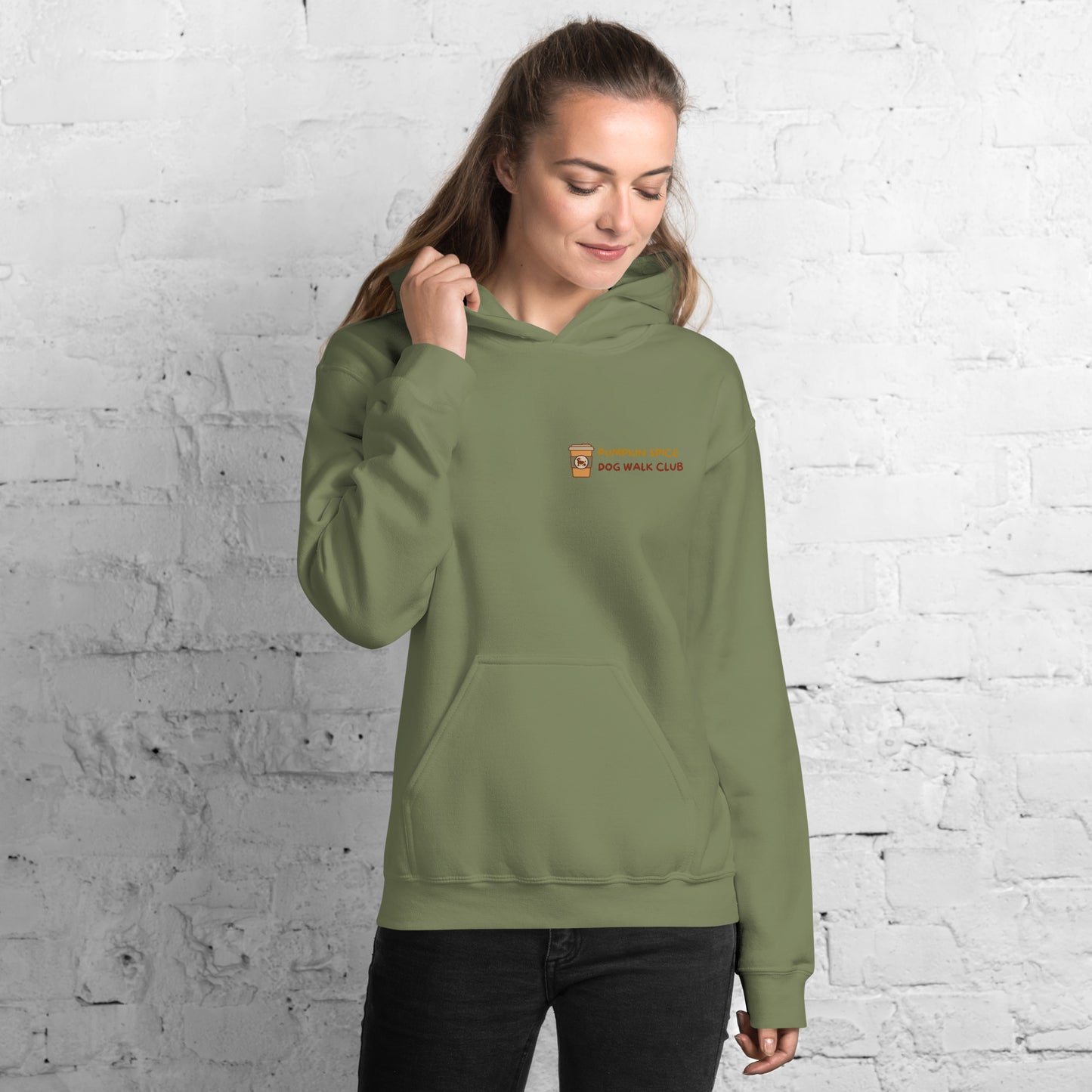The Pumpkin Spice Dog Walk Club Hoodie
