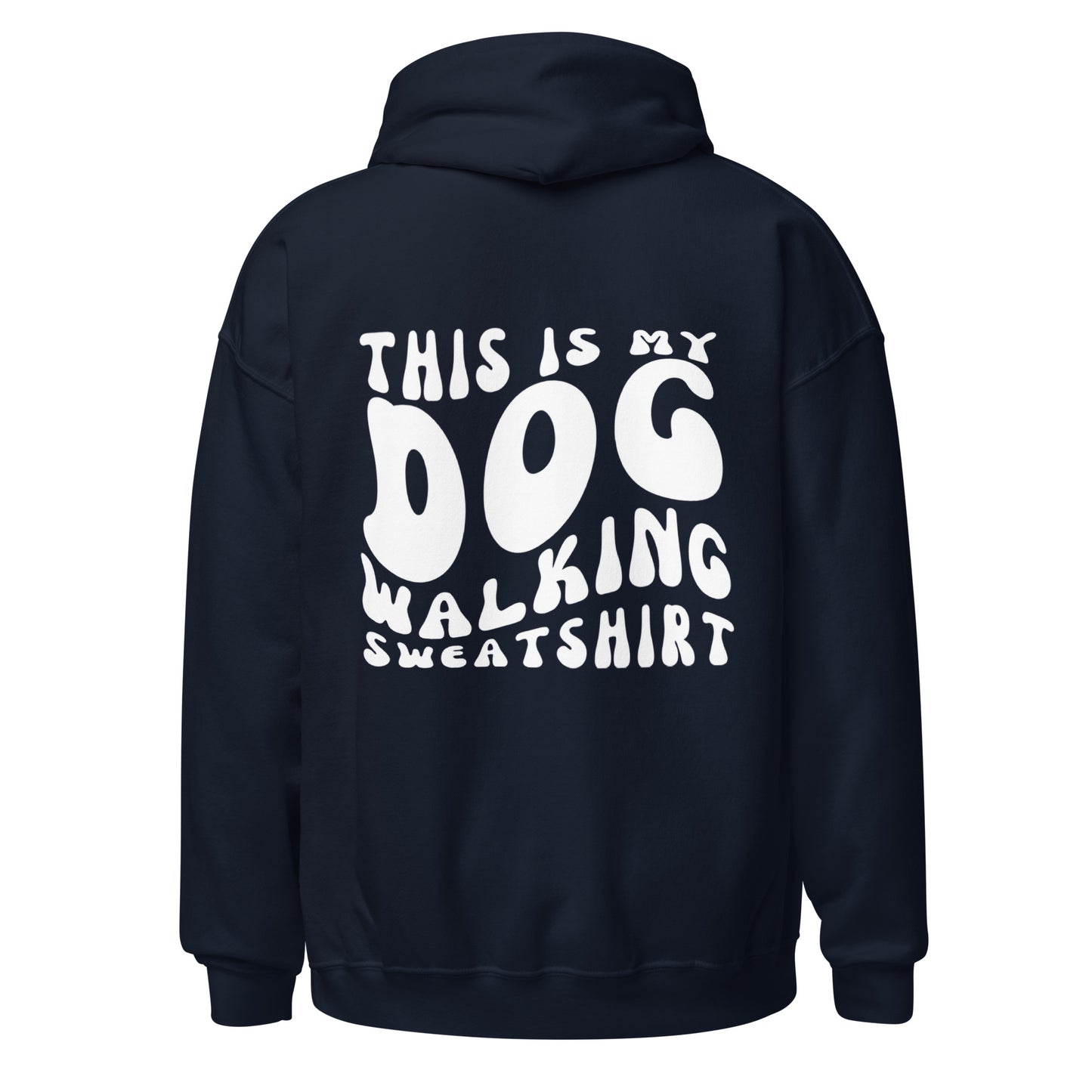 The Dog Walking Hoodie *no flowers*