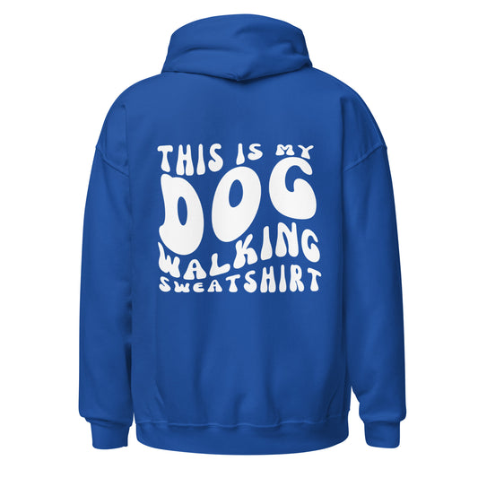 The Dog Walking Hoodie *no flowers*
