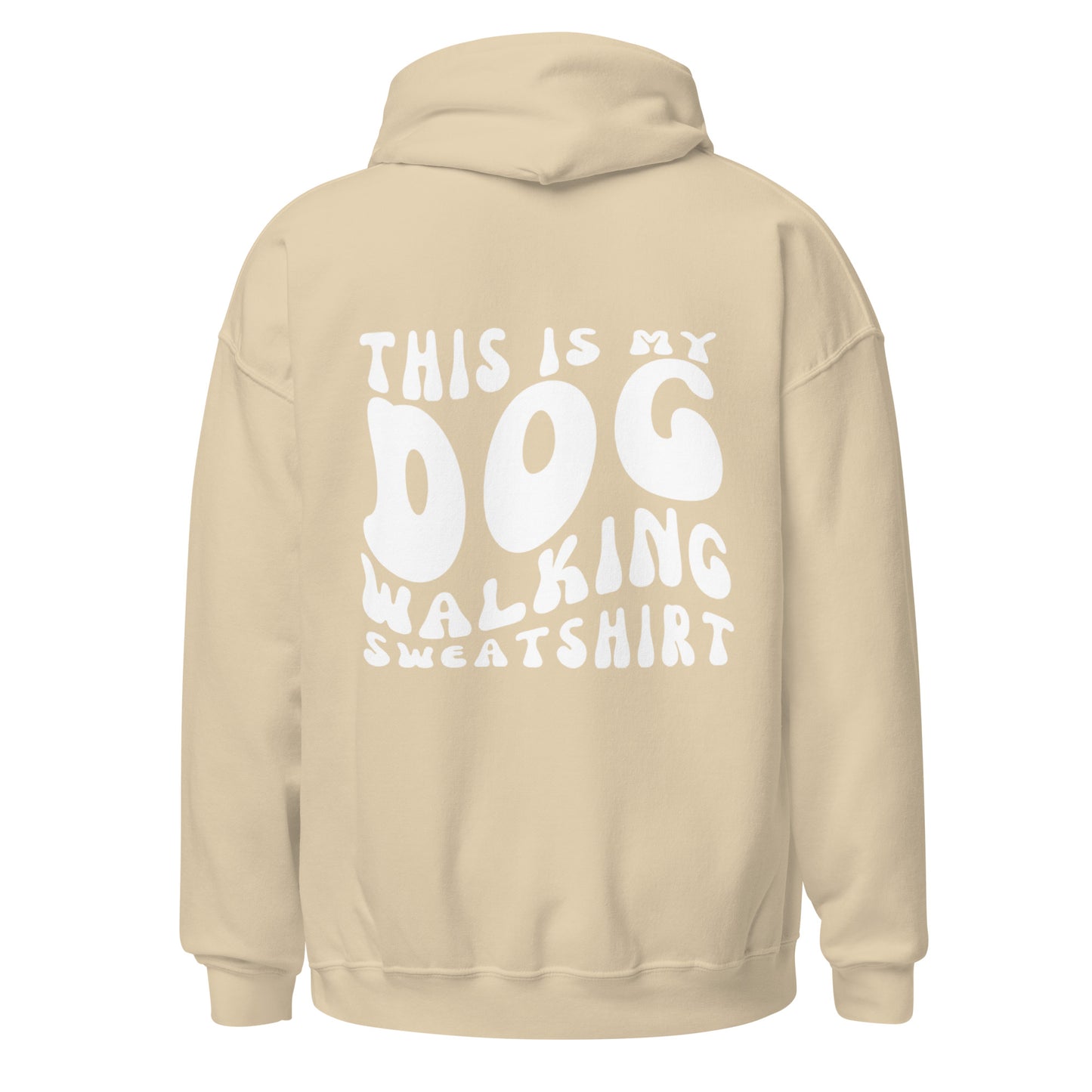 The Dog Walking Hoodie *no flowers*