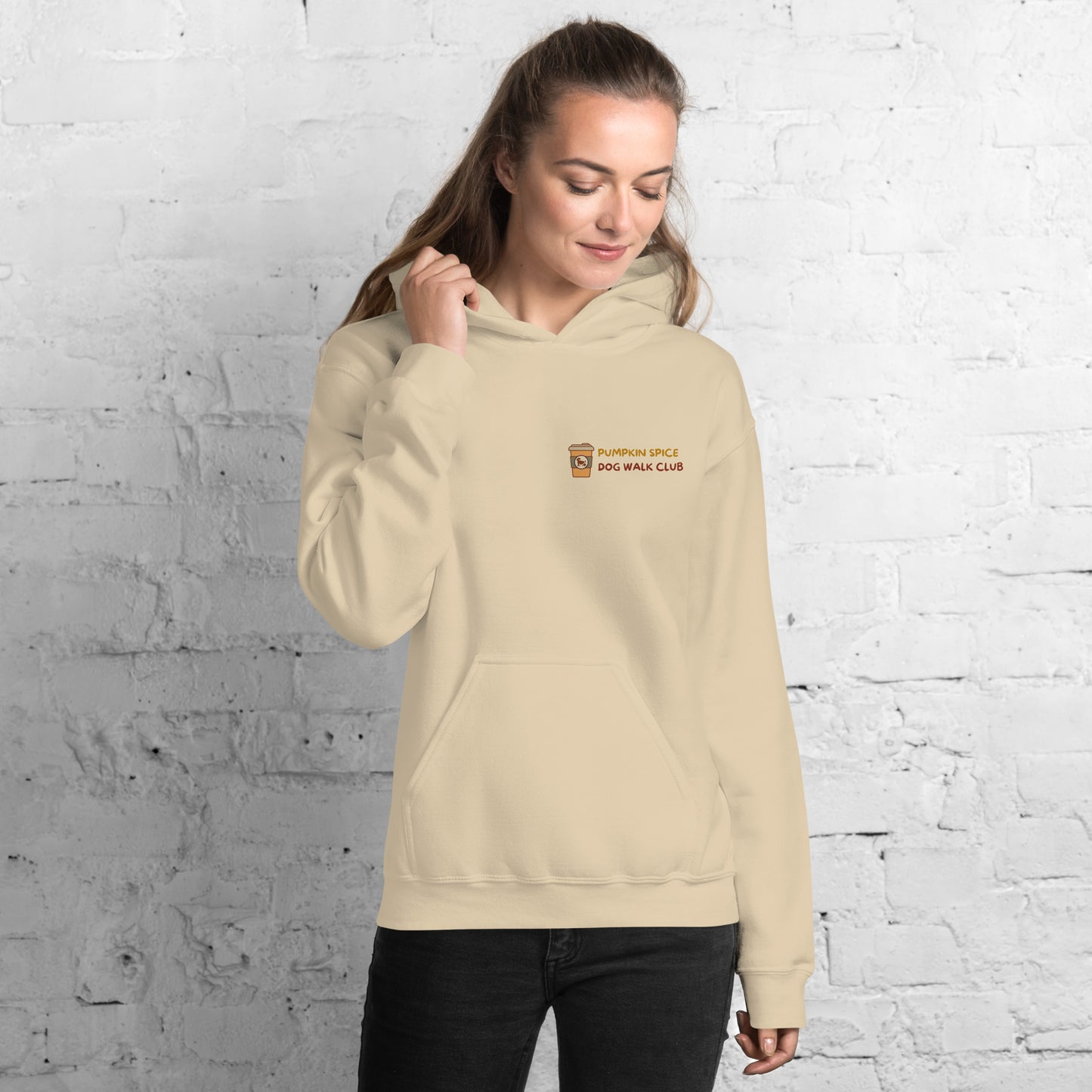 The Pumpkin Spice Dog Walk Club Hoodie