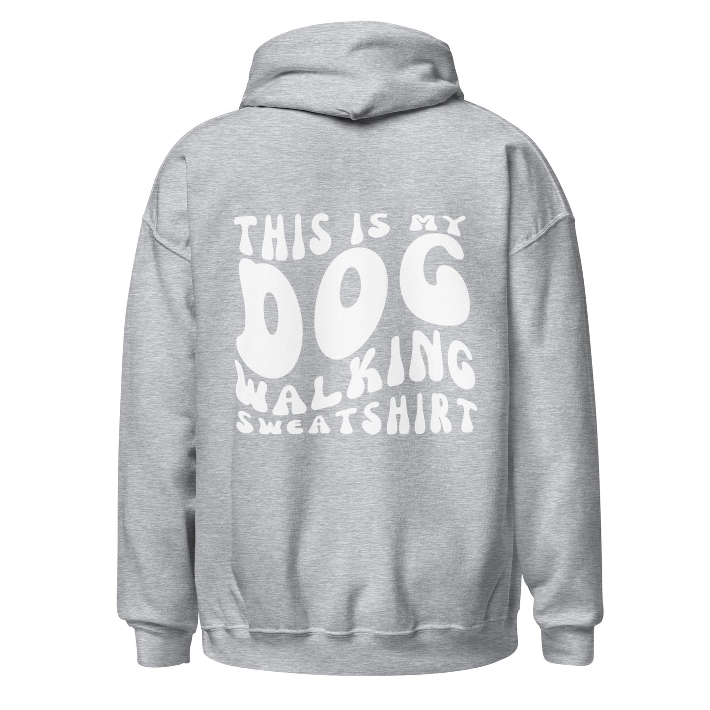 The Dog Walking Hoodie *no flowers*