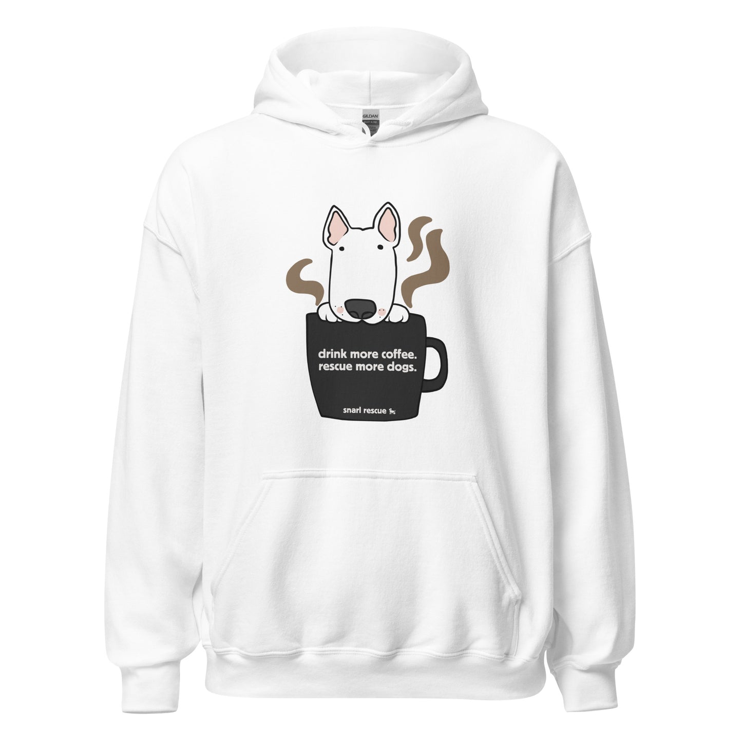 The More Coffee, More Rescue Dogs Hoodie