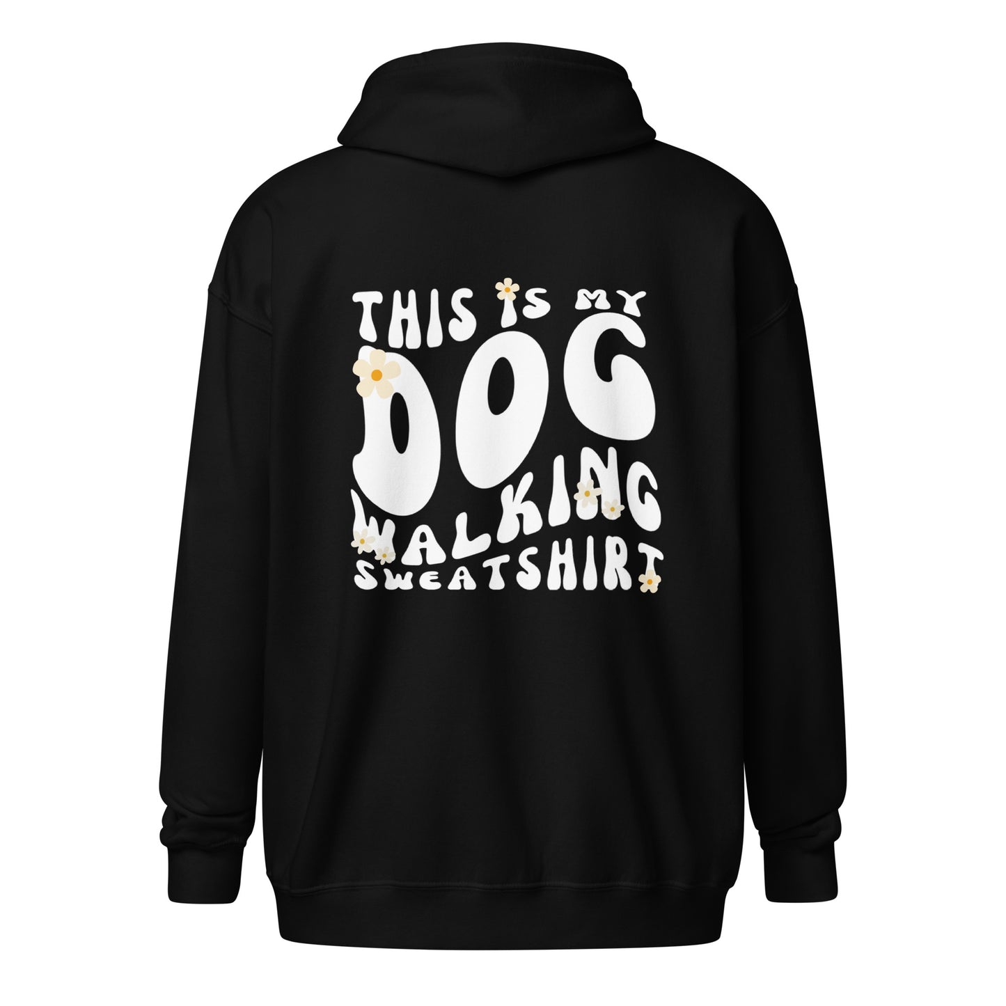 The Dog Walking Zip Up Hoodie