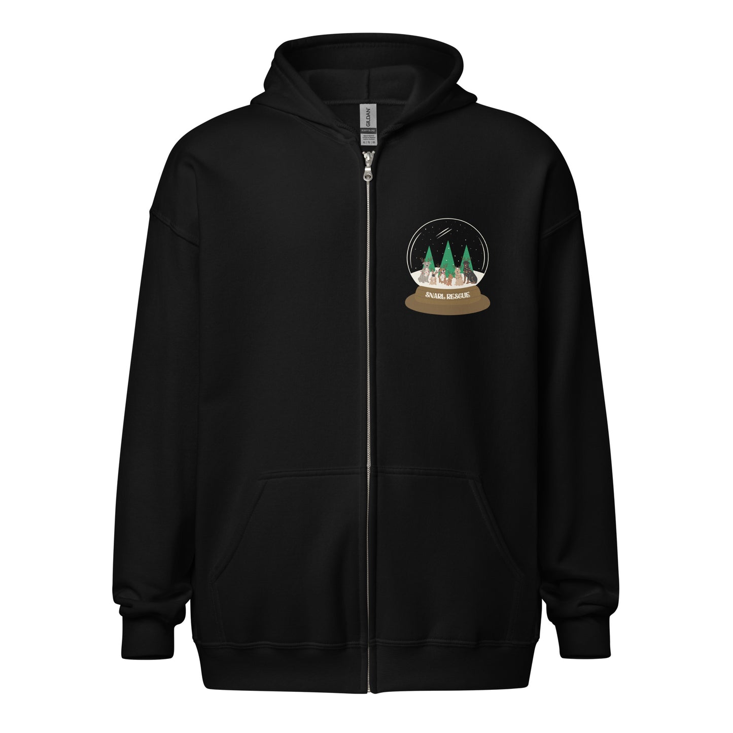 The SNARL Snowglobe Zip Up