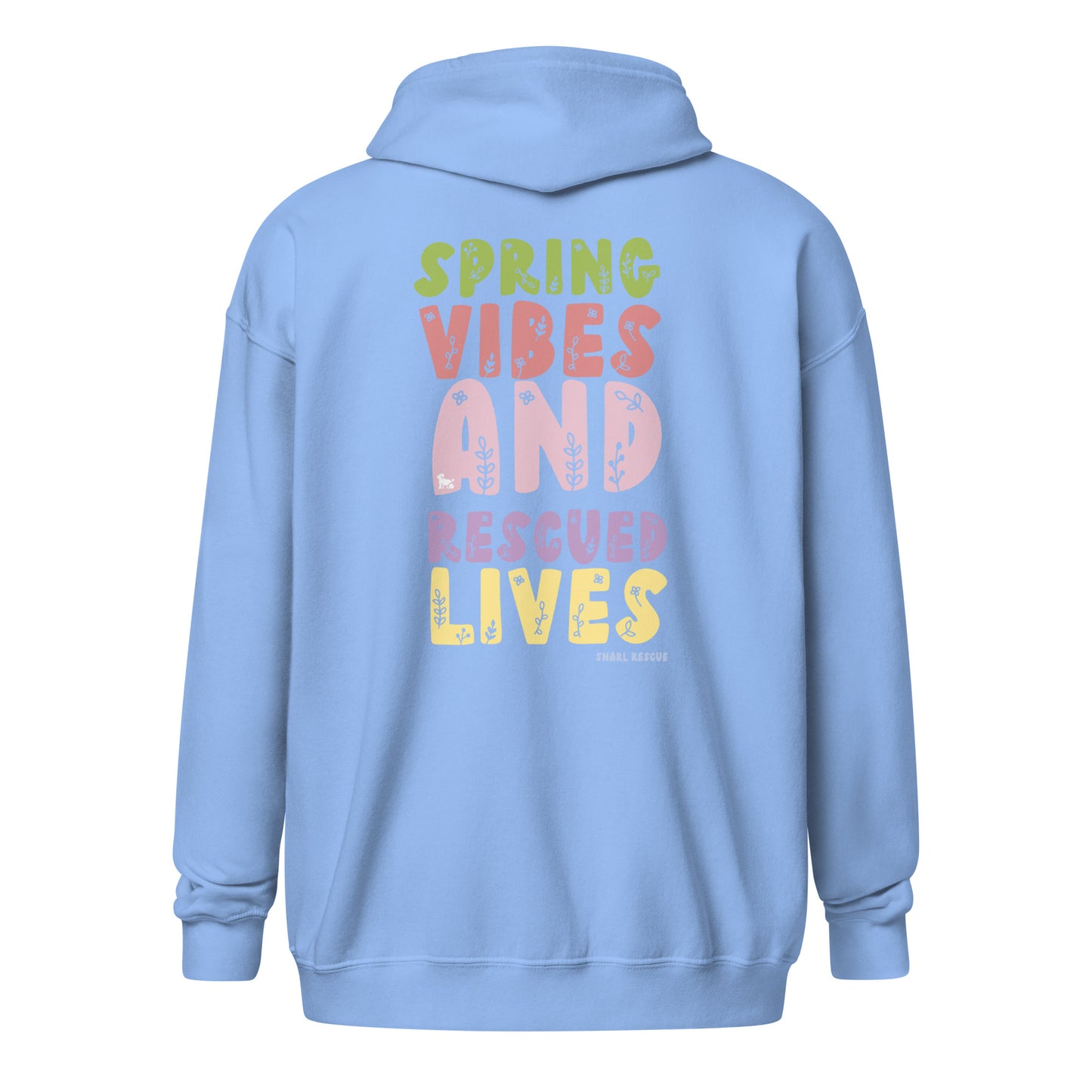 The Spring Vibes Zip Up Hoodie