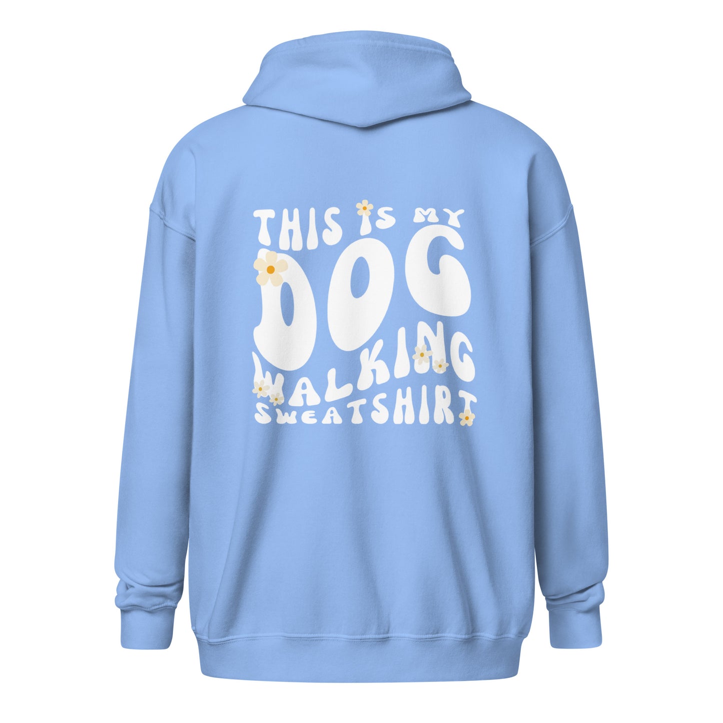 The Dog Walking Zip Up Hoodie