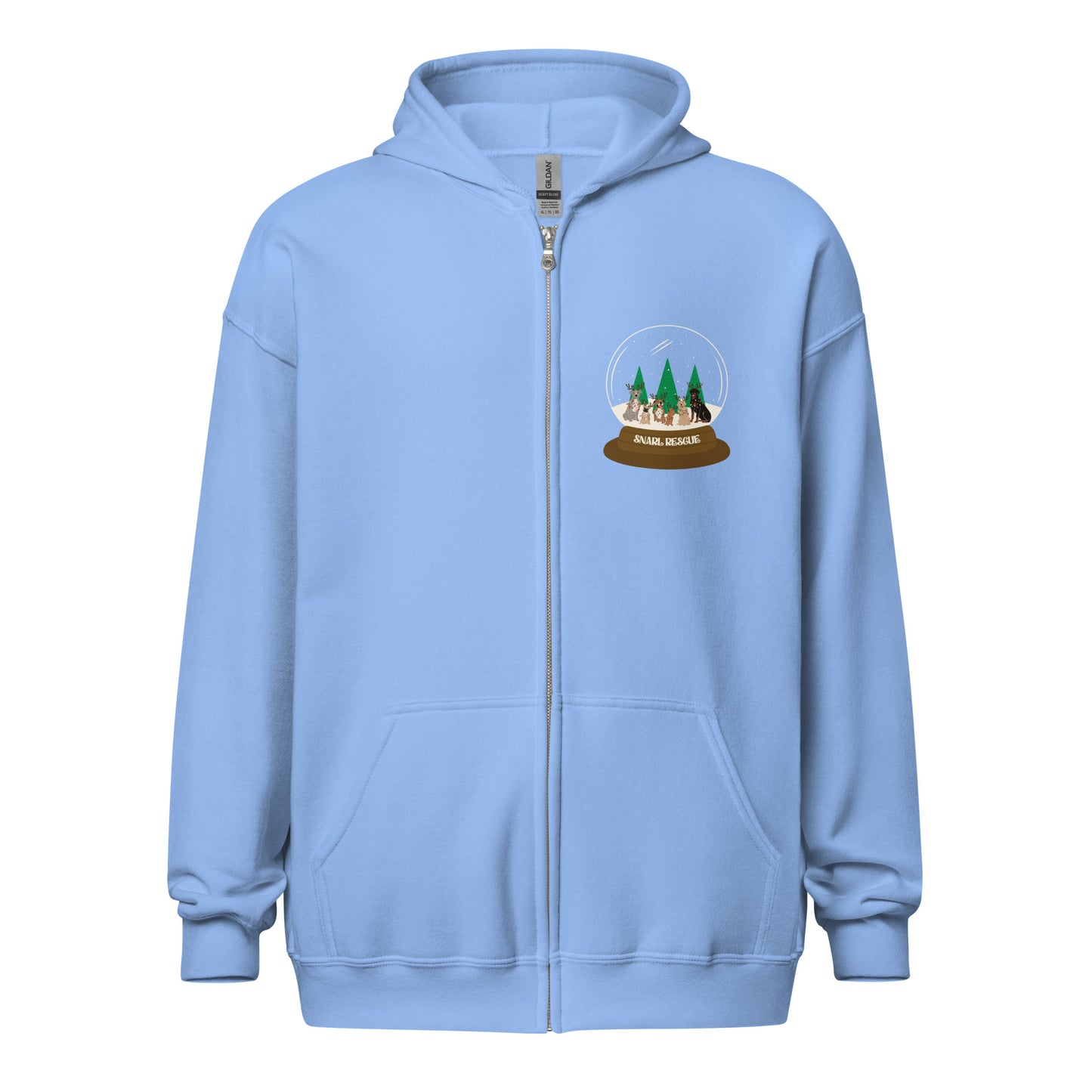 The SNARL Snowglobe Zip Up
