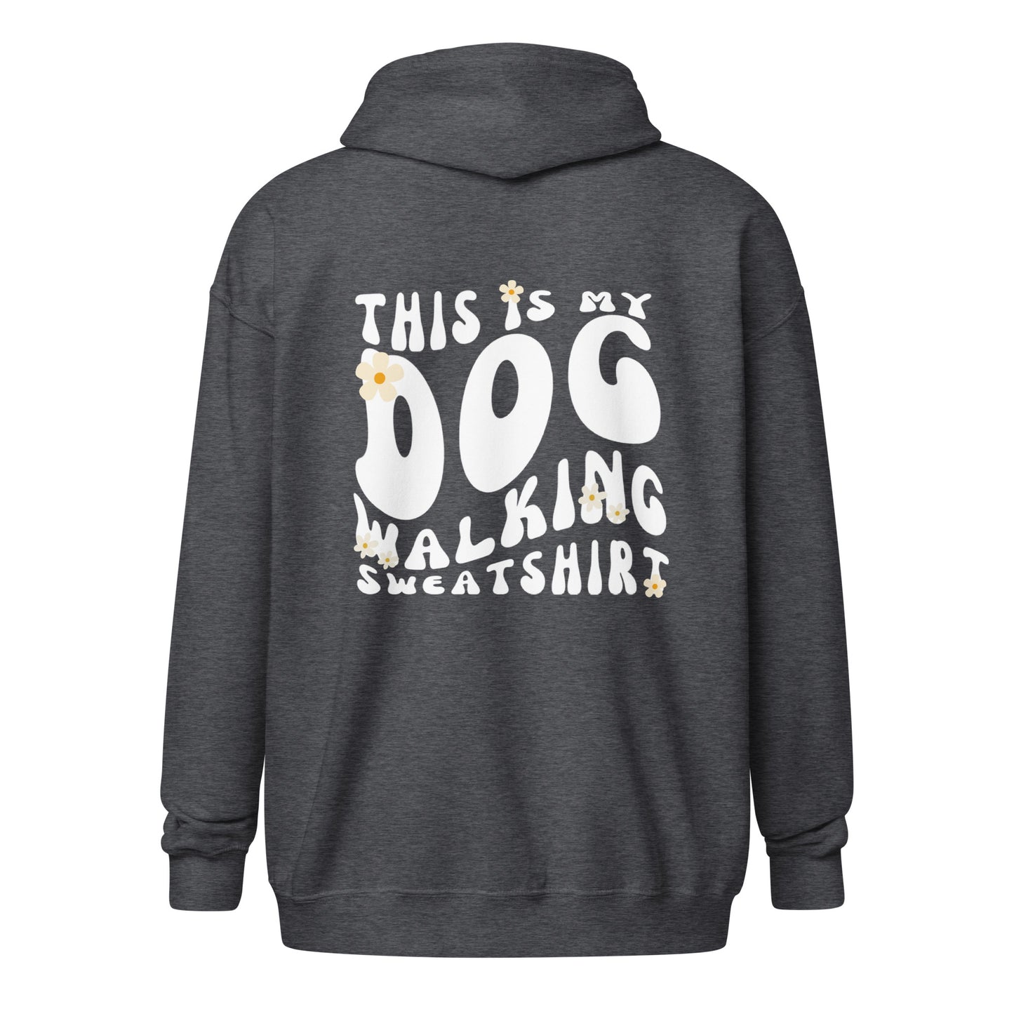 The Dog Walking Zip Up Hoodie