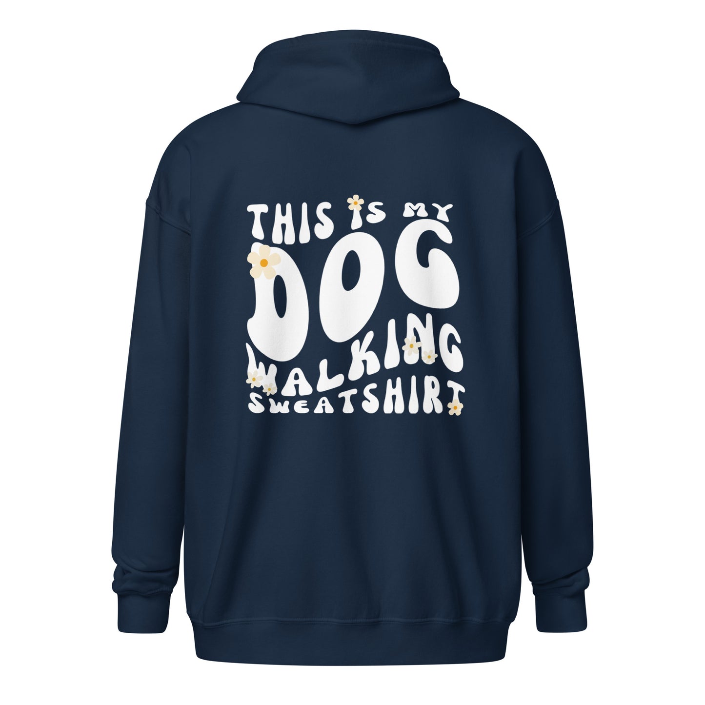 The Dog Walking Zip Up Hoodie