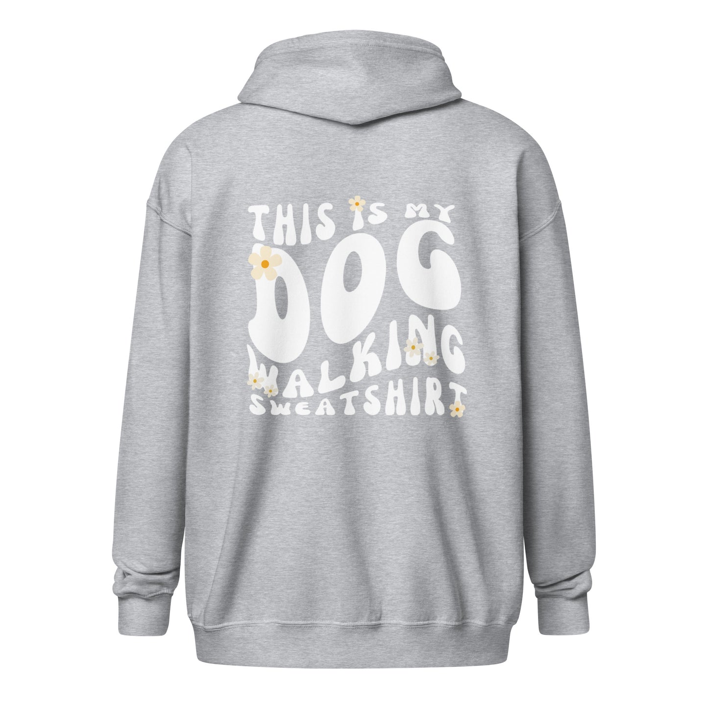 The Dog Walking Zip Up Hoodie