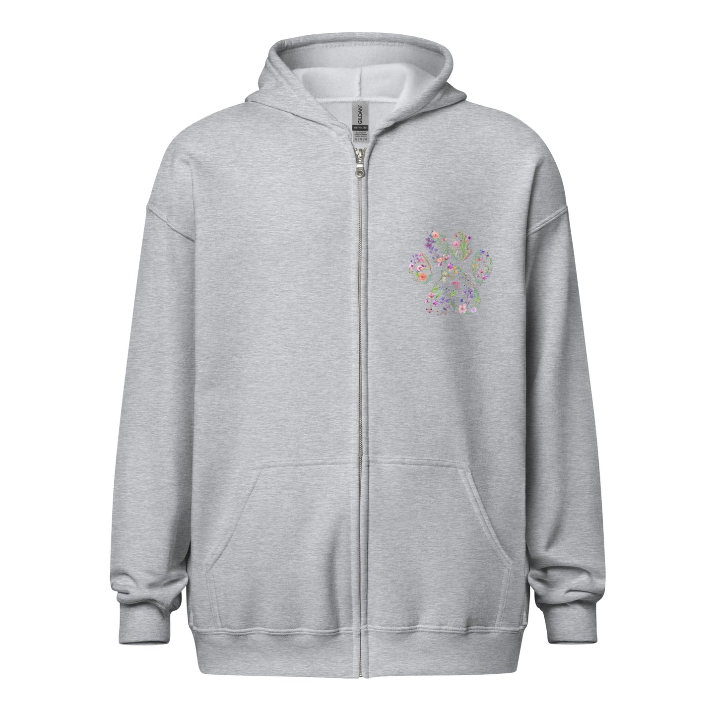 The Spring Vibes Zip Up Hoodie
