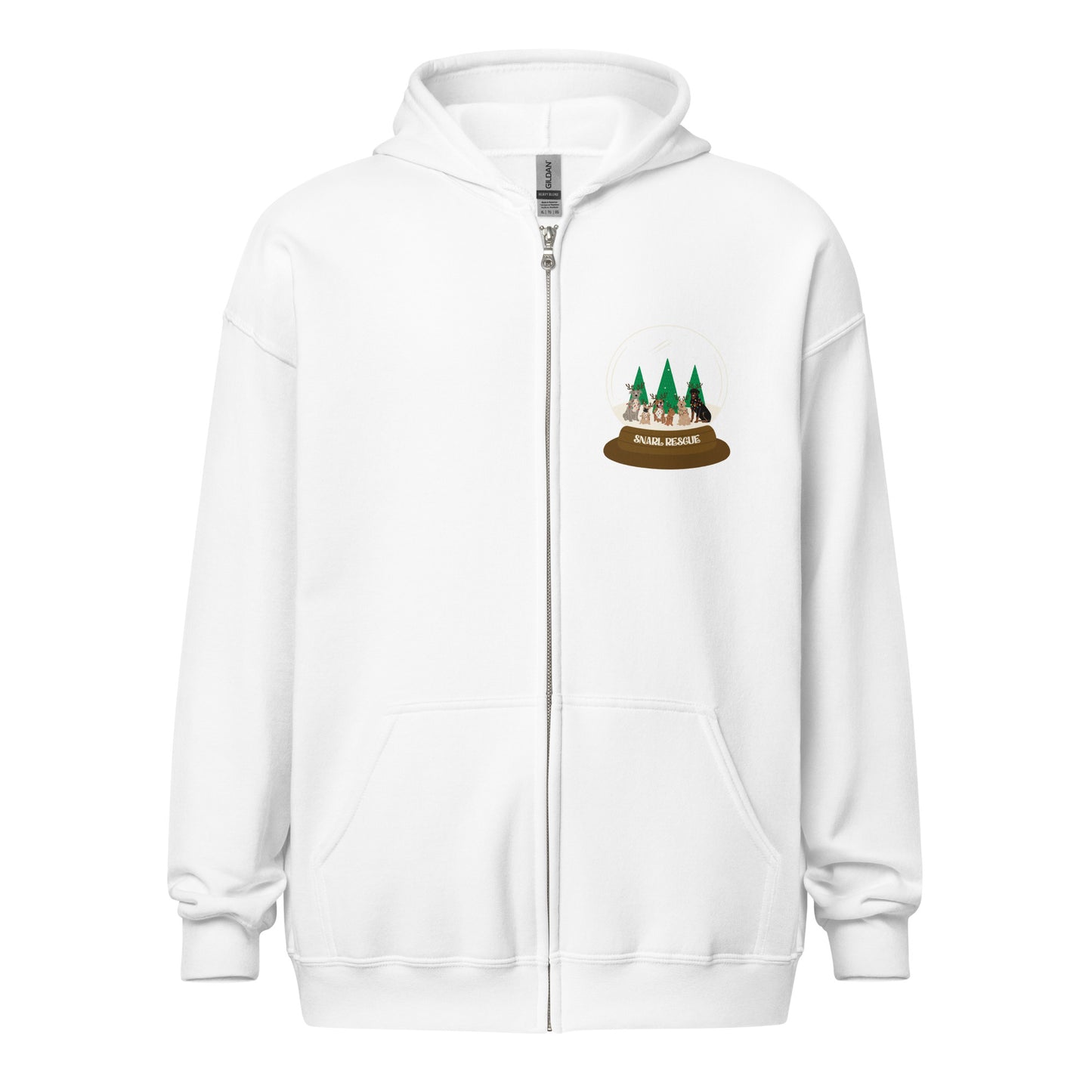 The SNARL Snowglobe Zip Up