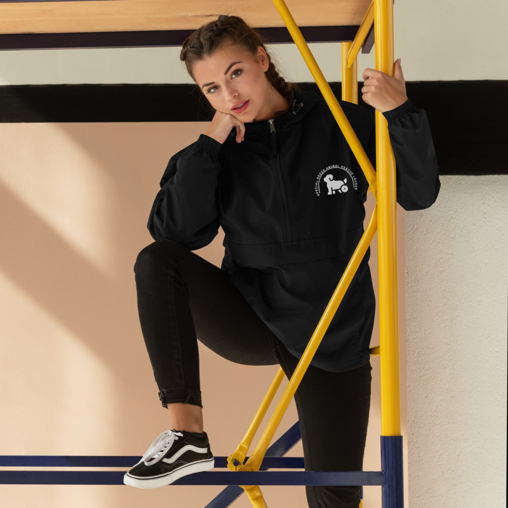 Embroidered SNARL Champion Packable Jacket