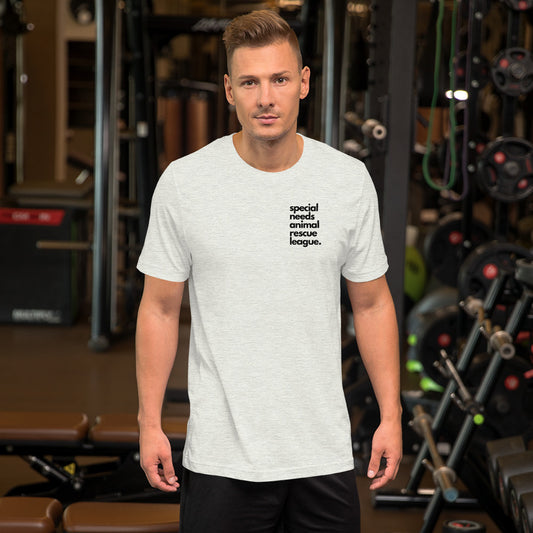 The Special Needs Animal Rescue League Stacked Tee