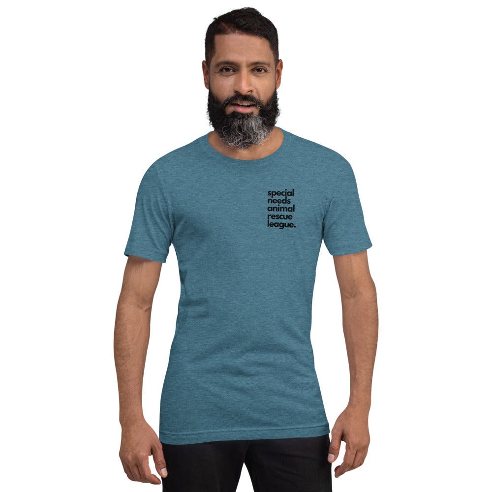 The Special Needs Animal Rescue League Stacked Tee