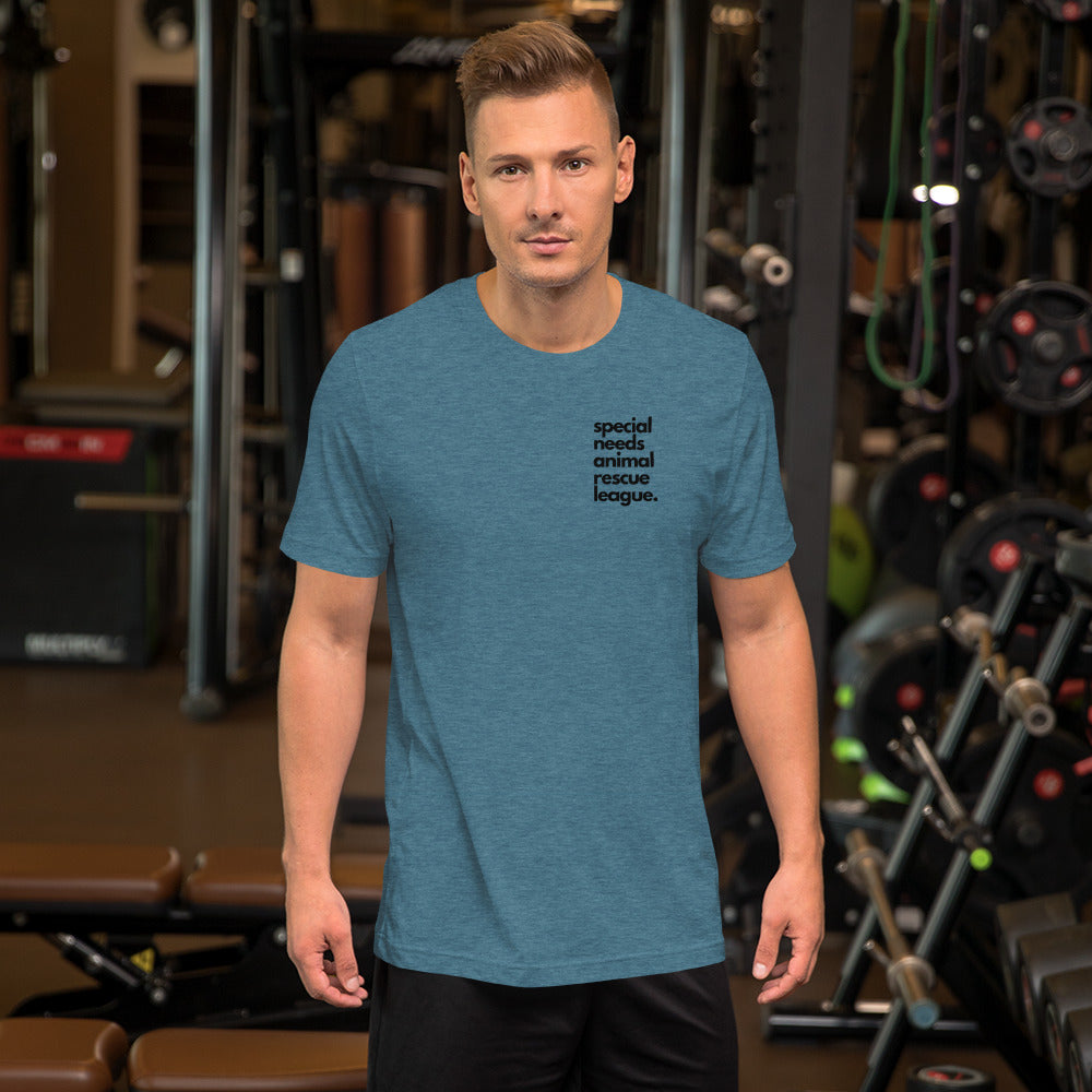 The Special Needs Animal Rescue League Stacked Tee