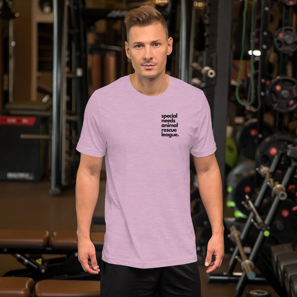 The Special Needs Animal Rescue League Stacked Tee