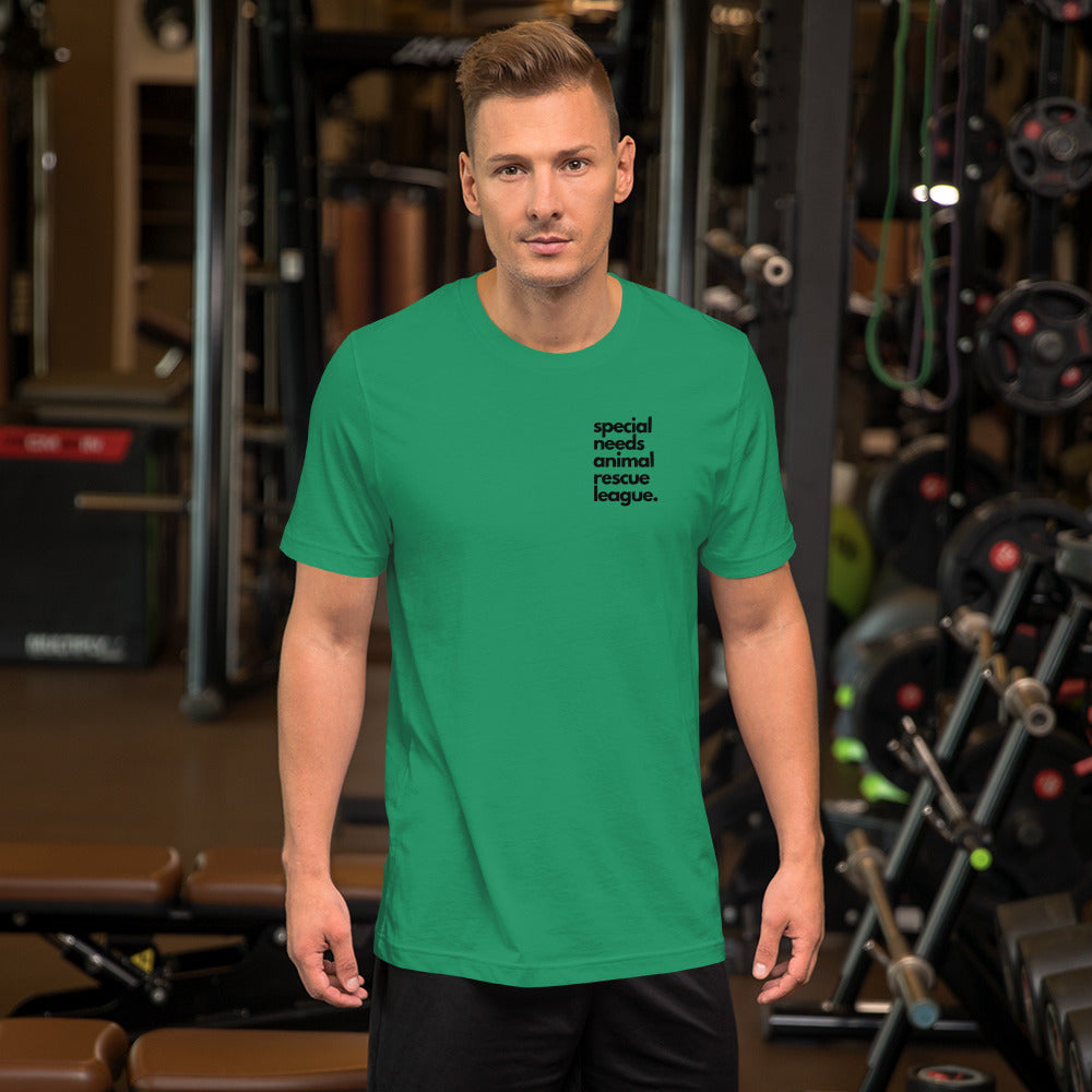 The Special Needs Animal Rescue League Stacked Tee