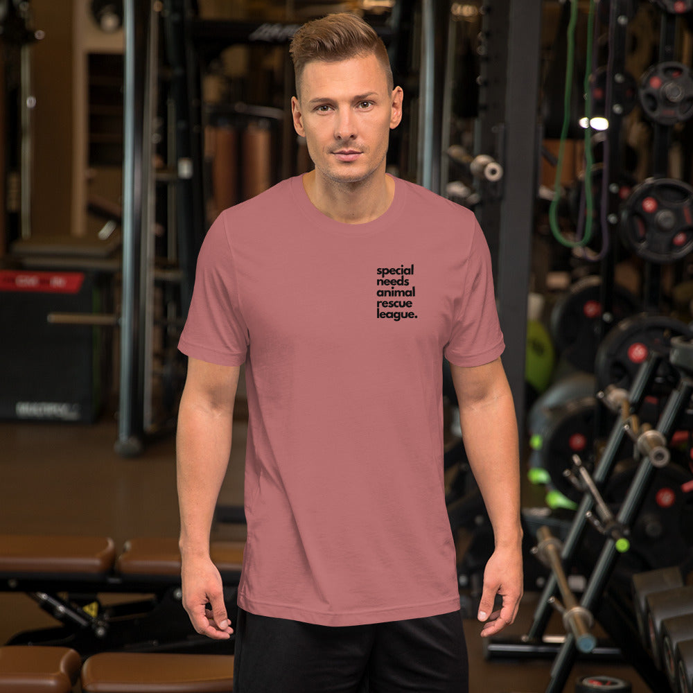 The Special Needs Animal Rescue League Stacked Tee