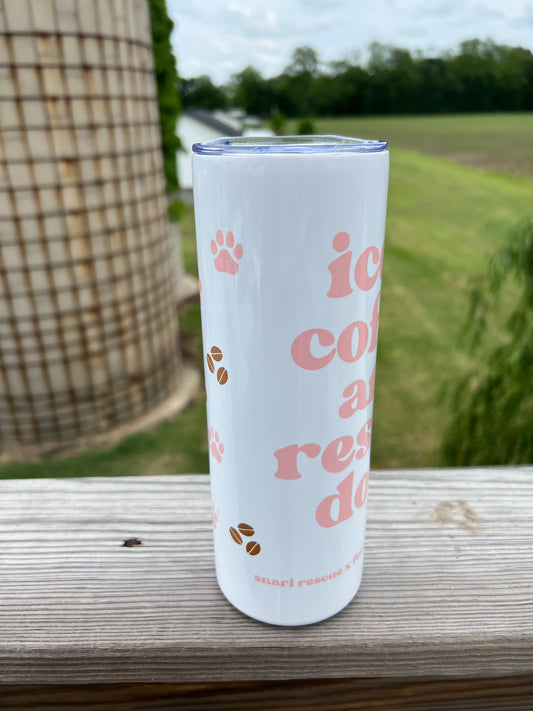 Iced Coffee & Rescue Dogs Tumbler