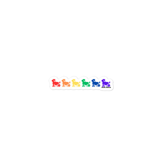 The SNARL Pride Sticker