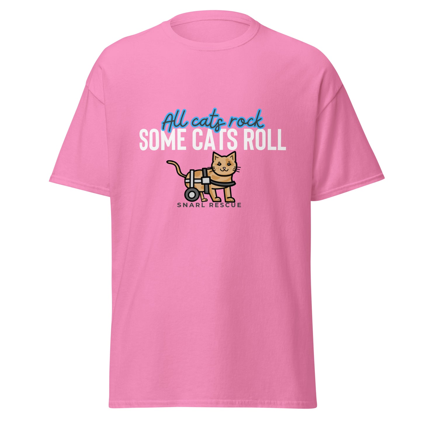 The "All Cats Rock, Some Cats Roll" Tee