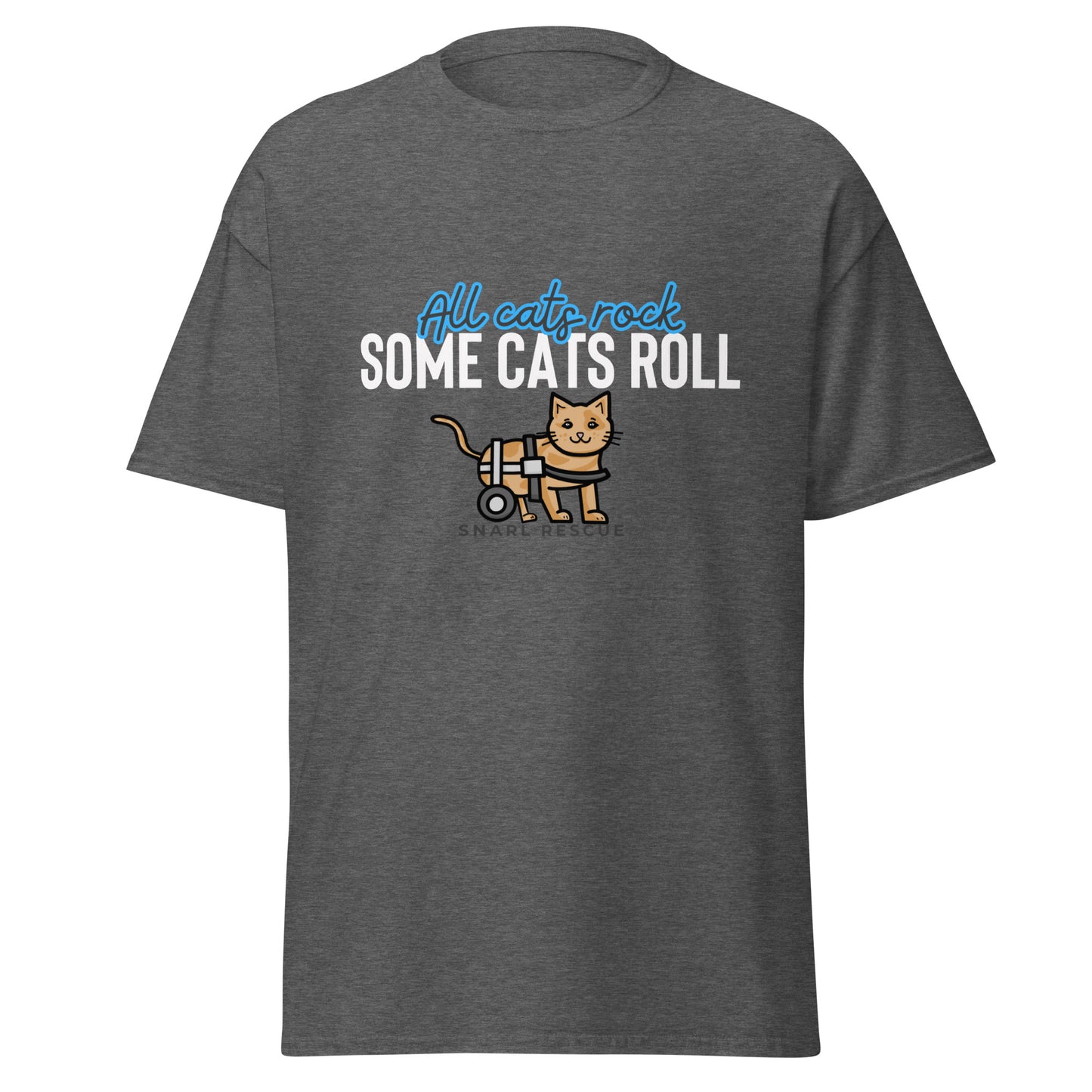 The "All Cats Rock, Some Cats Roll" Tee