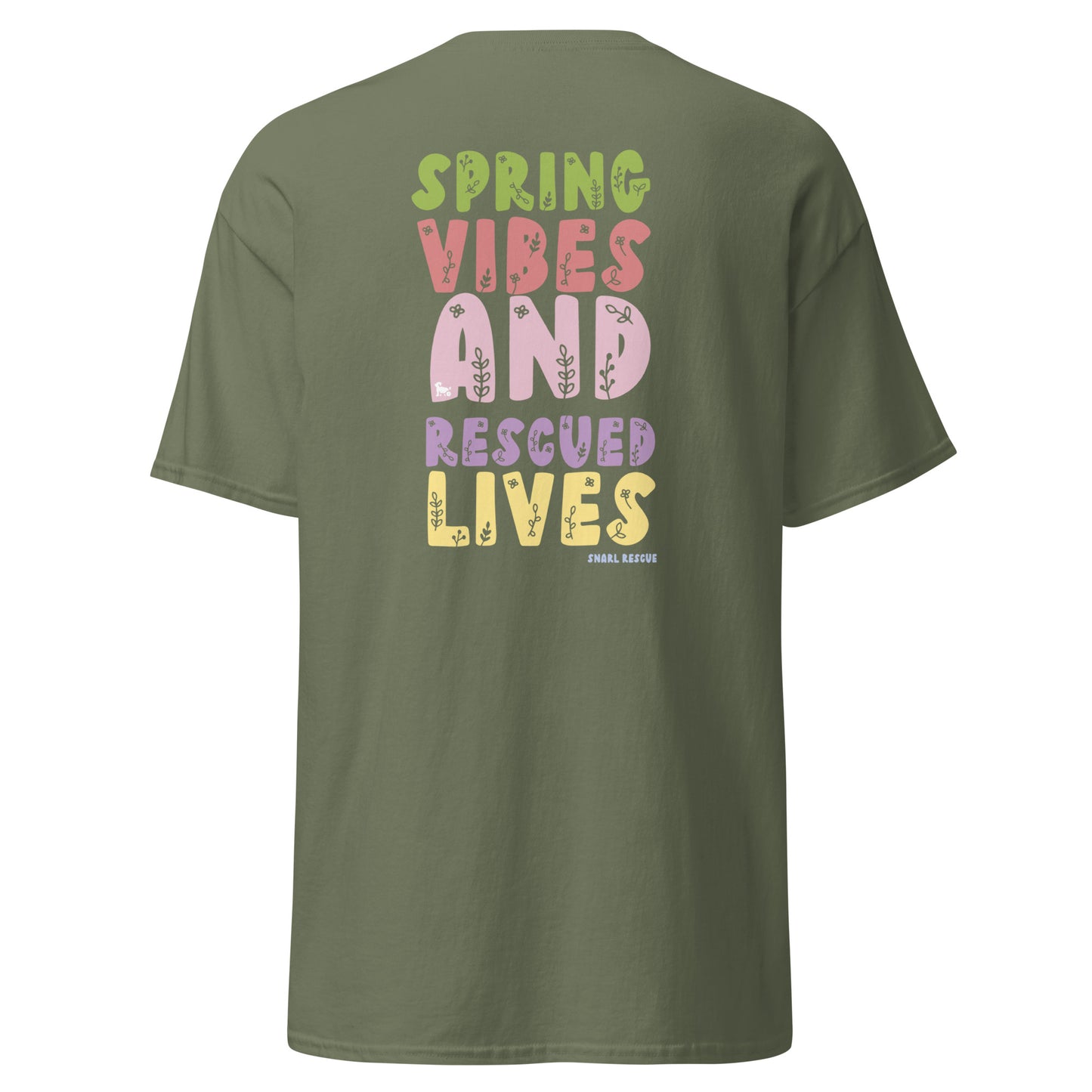 The Spring Vibes and Saving Lives Tee