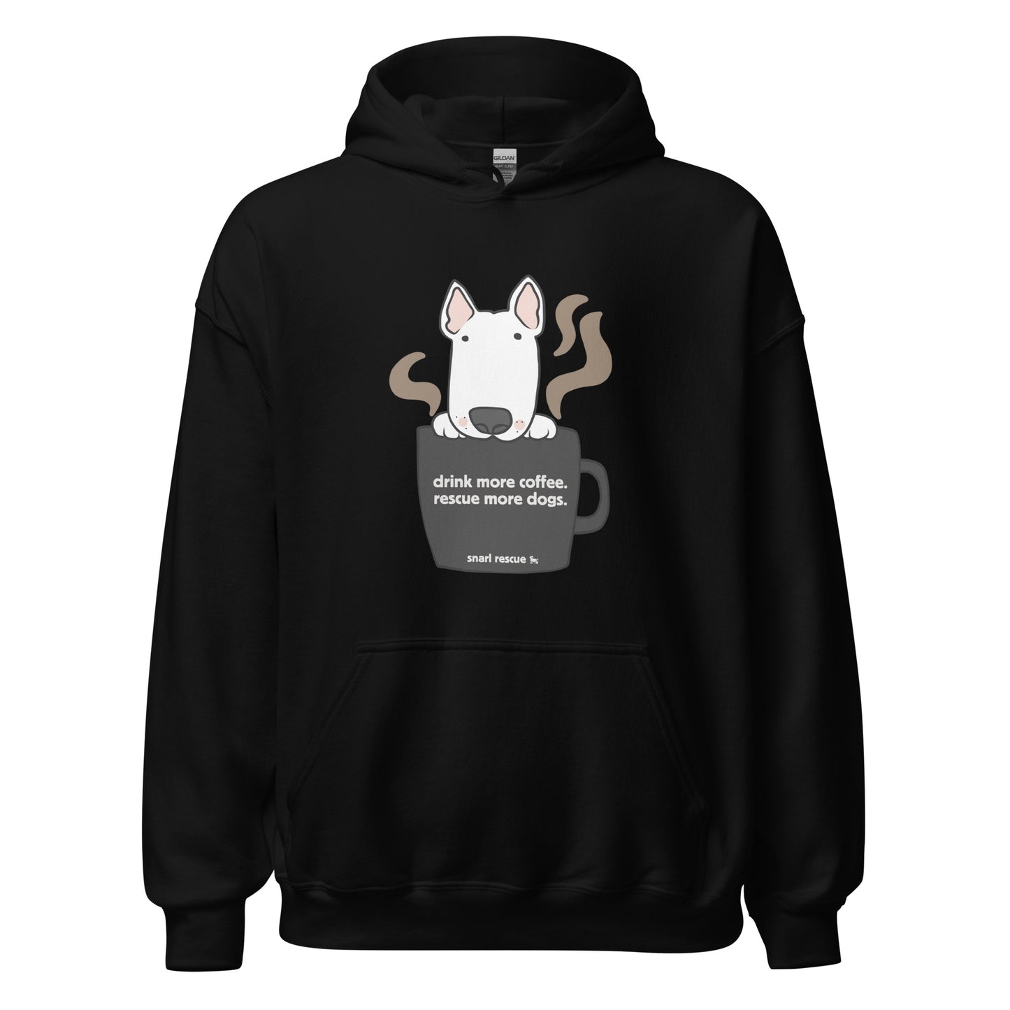 The More Coffee, More Rescue Dogs Hoodie