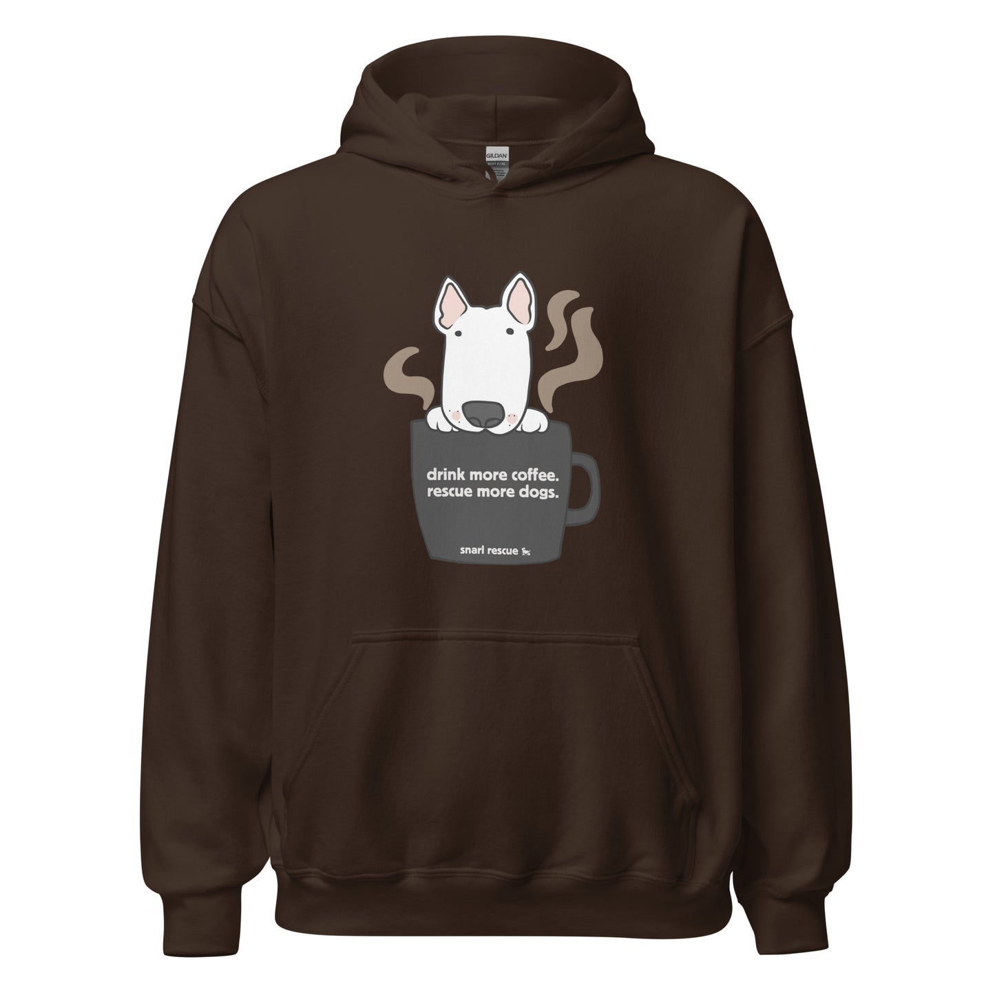 The More Coffee, More Rescue Dogs Hoodie