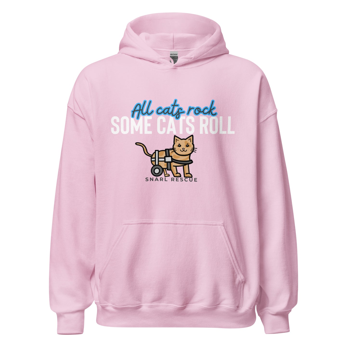 The "All Cats Rock, Some Cats Roll" Hoodie