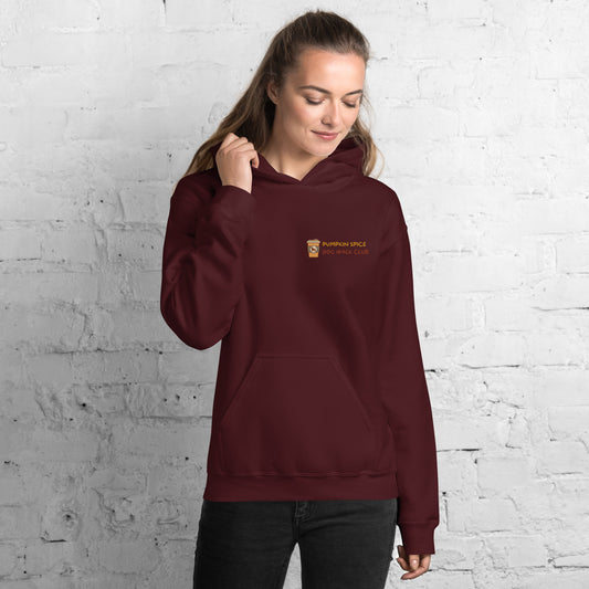 The Pumpkin Spice Dog Walk Club Hoodie