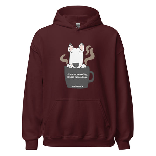 The More Coffee, More Rescue Dogs Hoodie